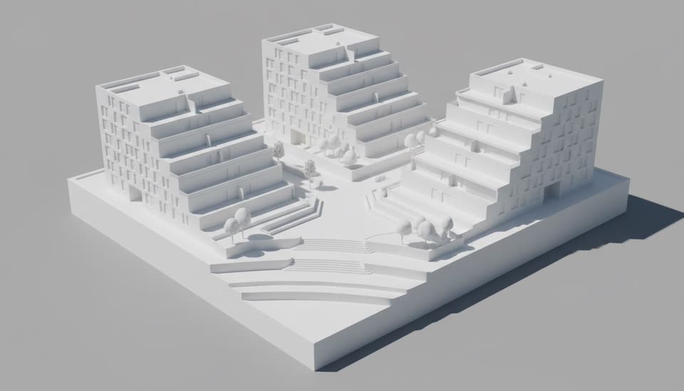 Clay Model-style keyframe from ArchReel's AI image to video generator